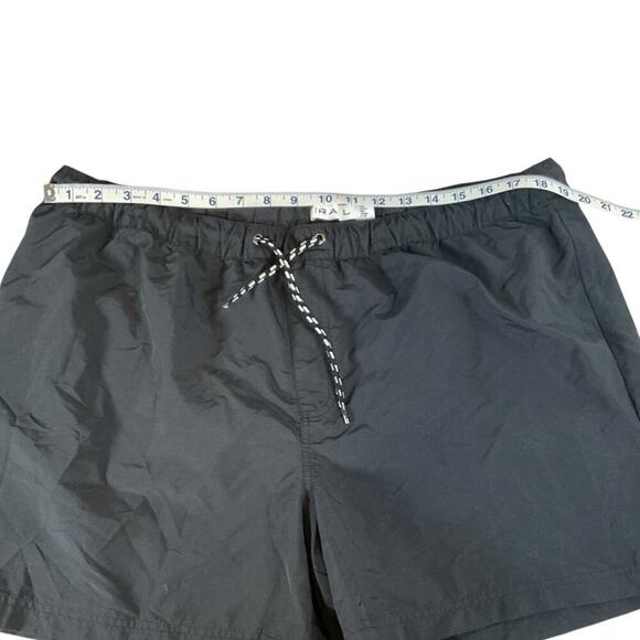 The Rail Mens Black Drawstring Swim Shorts Under Liner Size 2X 100% Nylon Active - Picture 7 of 8